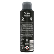 Load image into Gallery viewer, Sure Men Anti-Perspirant Deodorant Cobalt Dry 96H Maximum Protection 150ml, 6 Pk