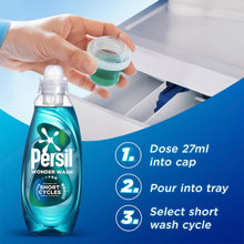 Load image into Gallery viewer, Persil Wonder Non Bio Speed Clean Liquid Detergent Quick Wash 1.08L (40W), 8pk
