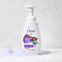 Load image into Gallery viewer, Dove Kids Care Body Wash Berry Smoothie Hypoallergenic Foaming Wash, 2x400ml