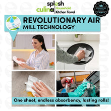 Load image into Gallery viewer, Splesh Culina Kitchen Towel 3 Ply Ultra Absorbent Household XL Roll, 18 Rolls