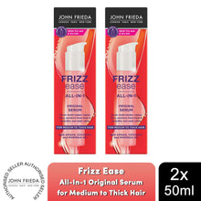 Load image into Gallery viewer, John Frieda Frizz Ease Haircare Range of Hairspray, Creme, Serum &amp; Hair Mask