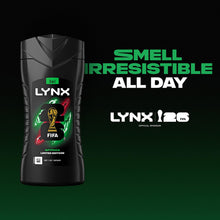 Load image into Gallery viewer, Lynx Africa 12-H Refreshing Fragrance Shower Gel Body Wash for Men, 6x225ml
