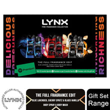 Load image into Gallery viewer, Lynx Fine Fragrance Gift Set, Premium Body Wash and Spray with Spotify Bonus