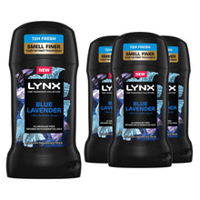 Load image into Gallery viewer, Lynx Deodorant Stick Blue Lavender with 72Hrs Freshness 50ml, 3 Pack