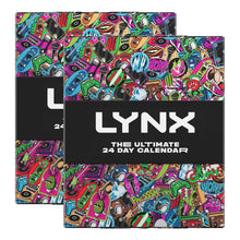 Load image into Gallery viewer, Lynx THE ULTIMATE 24-Day Calendar Christmas Countdown Gift Set for Him