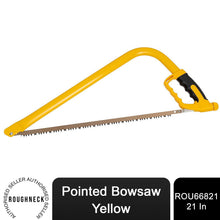 Load image into Gallery viewer, Roughneck Bow Saw ROU66821 Pointed Bow Saw with Raker Tooth Blade 530mm/21