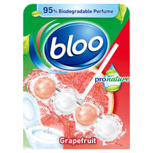 Load image into Gallery viewer, Bloo Toilet Rim Blocks Power Active Pro Nature Grapefruit, 50g