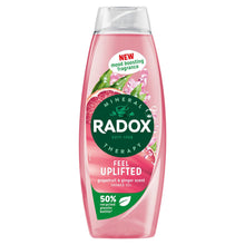 Load image into Gallery viewer, 3x Radox Shower Gel Feel Uplifted With Grapefruit &amp; Ginger Scent - 675 ml