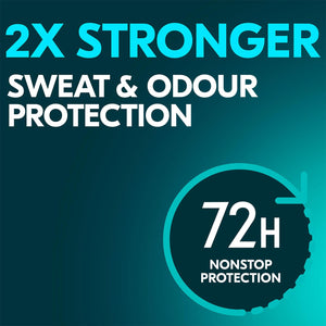 Sure Men Anti-perspirant 72H Nonstop Protection Active Dry Deodorant, 3x250ml