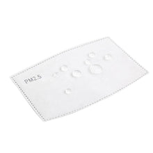 Load image into Gallery viewer, Replacement Filters for Face Mask Pk of 10 - Breathable Multi-Layer Filter Pads