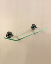 Load image into Gallery viewer, Cosmic Shelf Black Matte Installation with Screws Measures 40 x 10.8 x 5 cm