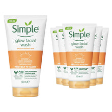 Load image into Gallery viewer, Simple Face Wash Range-Moisturising, Refreshing, Clear Pore Scrub or Glow, 150ml