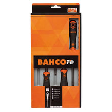 Load image into Gallery viewer, BAHCO 5PC SCREWDRIVER SET SLOT/PZ