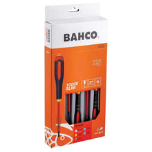 Load image into Gallery viewer, BAHCO 5PC ERGO VDE SCREWDRIVER SET SL/PZ/TX