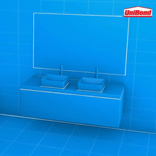 Load image into Gallery viewer, UniBond Mould Resistant Bath &amp; Kitchen Silicone Sealant White, 104g, 3pk