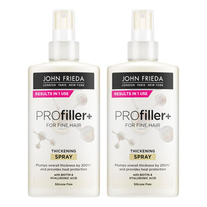John Frieda Profiller+ Haircare Range- Shampoo, Conditioner, Spray & Super Fluid
