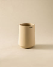 Load image into Gallery viewer, COSMIC Saona Resin Toothbrush Holder, Round, Countertop, Sand Color