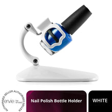 Load image into Gallery viewer, Envie Nail Polish Holder Finger Bottle Holder For Manicure and Pedicure, White