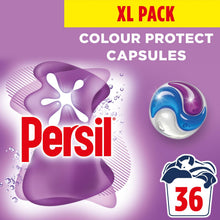 Load image into Gallery viewer, Persil XL 3 in 1 Washing Capsules Colour Protect with Lasting Freshness 36W, 3pk