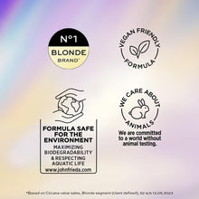 Load image into Gallery viewer, John Frieda Violet Crush Sheer Blonde Correcting Shampoo &amp; Conditioner 500ml