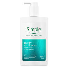 Load image into Gallery viewer, 3x Simple Facial Cleanser Purify, Repair, Hydrate, Age Resist, Smooth+ Gel,240ml