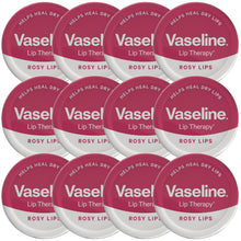 Load image into Gallery viewer, Vaseline Lip Balm Rosy Lips 20g, 12 Pack Lip Therapy Moisturising Soft Tint Care