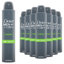 Load image into Gallery viewer, Dove Men+Care Fresh Antiperspirant Deo Spray for 48H Protection 200ml, 24 Pack