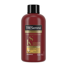 Load image into Gallery viewer, Tresemme Keratin Smooth Shampoo with Marula Oil for Frizzy Hair 100ml, 6 Pack