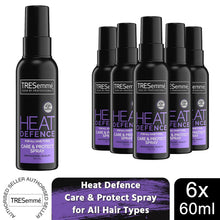Load image into Gallery viewer, Tresemme Heat Defence Care &amp; Protect Hair Spray for All Hair Types, 6x 60ml