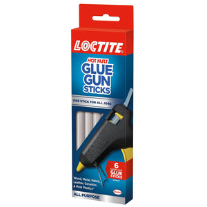 3x Loctite Hot Melt Glue Gun Sticks Refills with High-Transparency Drying