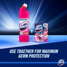 Load image into Gallery viewer, Domestos Thick Bleach Pink Power Disinfectant Multi-Purpose Cleaner Gel, 6x750ml