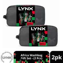Load image into Gallery viewer, LYNX Africa Washbag Gift Set 3 piece, Choose your pack 1,2,3 or 4