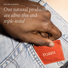 Load image into Gallery viewer, Roam Ultra-Thin Condoms for Safer Sex &amp; Contraception -Slim Fit, 12 Pack