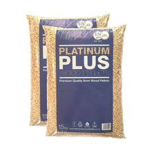 Load image into Gallery viewer, Platinum Plus Wood Pellets 30kg Bag 6mm for Ooni Pizza Oven, Fire Pit and BBQ