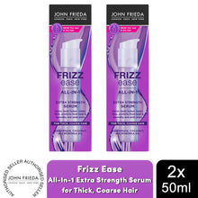 Load image into Gallery viewer, John Frieda Frizz Ease Haircare Range 3Day Straightening Spray &amp; All-In-1 Serum