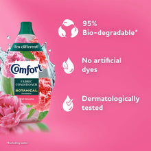 Load image into Gallery viewer, Comfort Botanical Fabric Conditioner First Blooms Softner 960ml 64 Washes, 2 pk