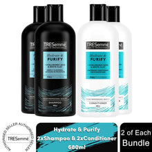 Load image into Gallery viewer, Tresemme Shampoo &amp; Conditioner Set 680ml w/ Vitamins B, C &amp; E for All Hair Types