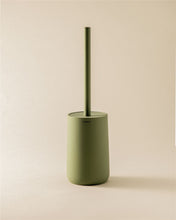 Load image into Gallery viewer, COSMIC Saona Elegant Resin Toilet Brush, Floor Holder, Olive Color