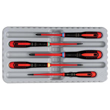 Load image into Gallery viewer, BAHCO 5PC ERGO VDE SCREWDRIVER SET SL/PZ/TX