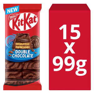 Nestle Sharing Bars, KitKat Double Chocolate 15x99g(2 Pack)