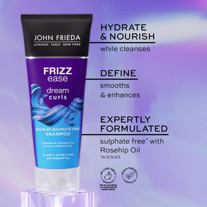 John Frieda Dream Curls Haircare Range of Shampoo, Conditioner & Defining Creme
