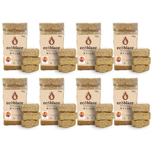Load image into Gallery viewer, Ecoblaze RUF Heat Pk 96 Briquettes 8x10kg Bag for Wood Burner, Pizza Oven &amp; BBQ