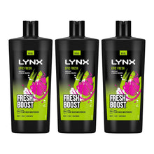 Load image into Gallery viewer, Lynx Epic Fresh Shower Gel Grapefruit &amp; Tropical Pineapple Scent 700ml, 3 Pack