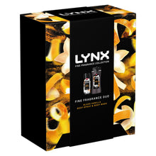 Load image into Gallery viewer, Lynx Fine Fragrance Duo Collection Black Vanilla 2 Pieces Gift Set for Him