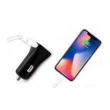 Load image into Gallery viewer, FX Car Charger Powabud for Micro USB Devices Simply Plug In The USB Power Cable