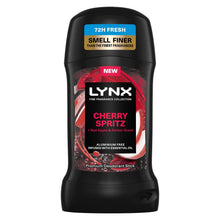 Load image into Gallery viewer, Lynx Fine Fragrance Cherry Spritz Bundle Body Wash, Spray &amp; Stick for Men