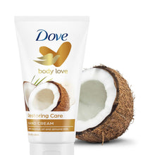Load image into Gallery viewer, Dove Coconut Oil and Almond Milk Hand Cream 75 ml, 3 Pack