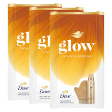 Load image into Gallery viewer, Dove Glow &amp; Go Essentials Gift Set , Skincare Pamper Kit, 200ml