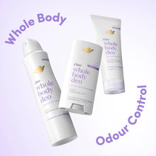 Load image into Gallery viewer, Dove Whole Body Deodorant Stick Long Lasting Fresh Lavender &amp; Camomile 75ml, 6pk
