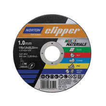 Load image into Gallery viewer, Clipper Multi-Material Cutting Discs 115 x 22.23mm (Tub of 25)